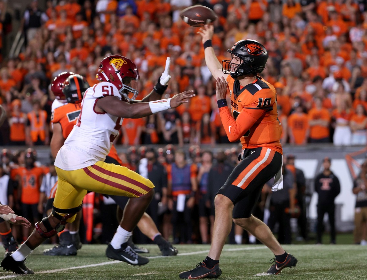 USC Trojans Oregon State football 202222